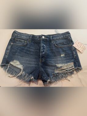 free people índigo mirage shorts